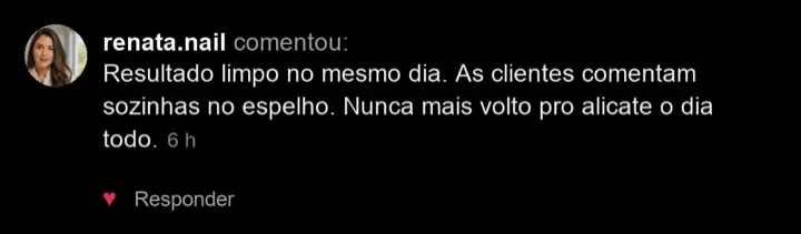 Depoimento de aluna